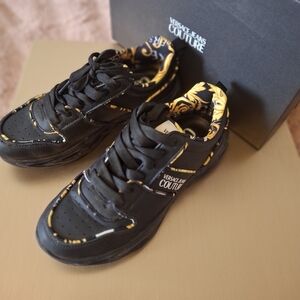 Versace Jeans Couture Collection Black Sneakers